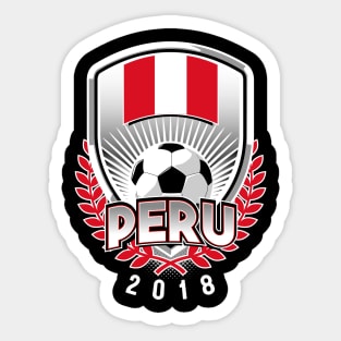 Peru Soccer 2018 Sticker